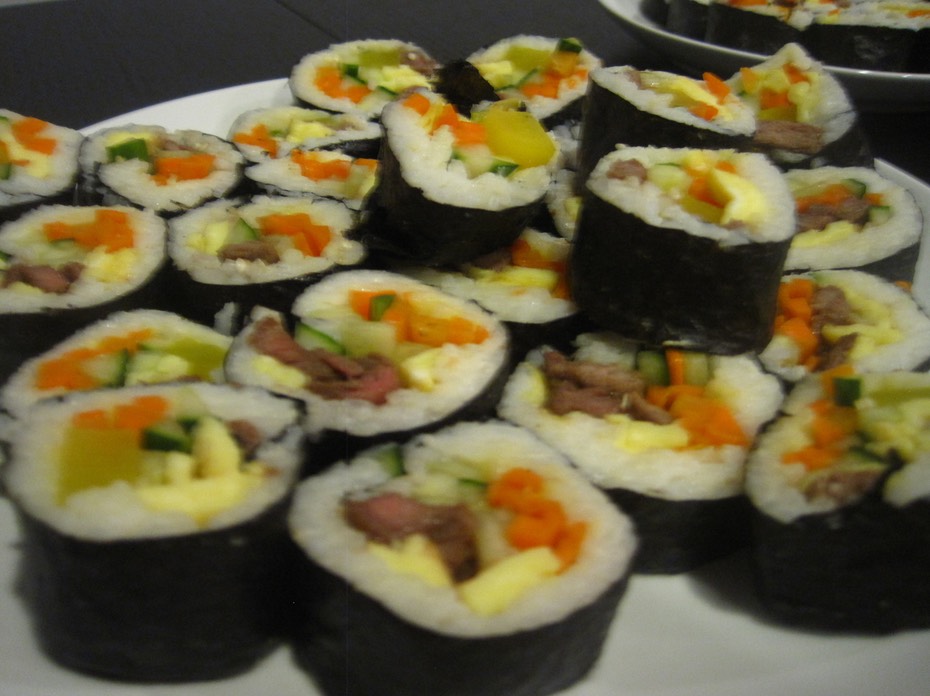 kimbap after